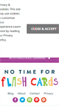 Mobile Screenshot of notimeforflashcards.com